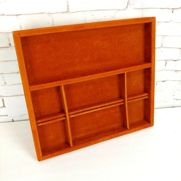 Vintage Drexel Furniture Cabernet French Dresser Fixed Accessory Valet Tray